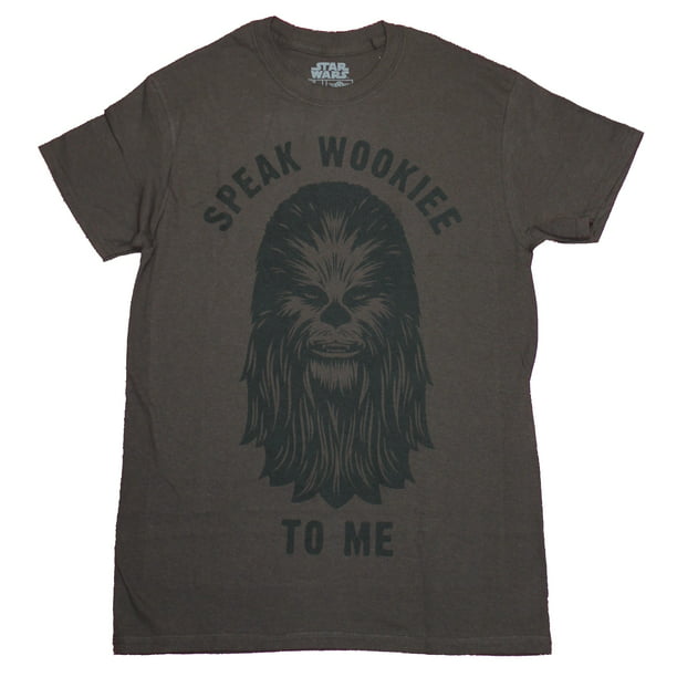 Star Wars Daddy Your As Strong As A Wookie Fathers Day Adult T Shirt